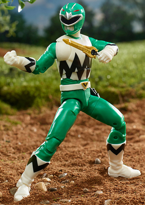 Green Ranger 6-inch Scale Lightning Collection | Power Rangers Lost Galaxy | Hasbro 