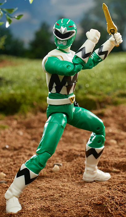 Green Ranger 6-inch Scale Lightning Collection | Power Rangers Lost Galaxy | Hasbro 