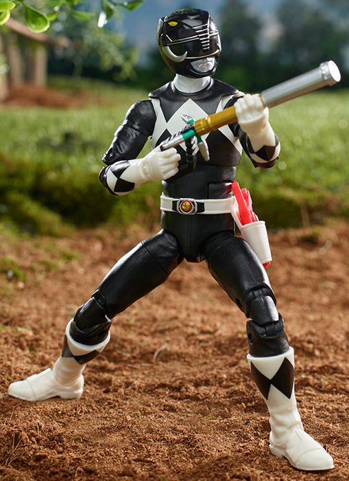 Black Ranger Adam Park 6-inch Scale Lightning Collection | Mighty Morphin Power Rangers | Hasbro 