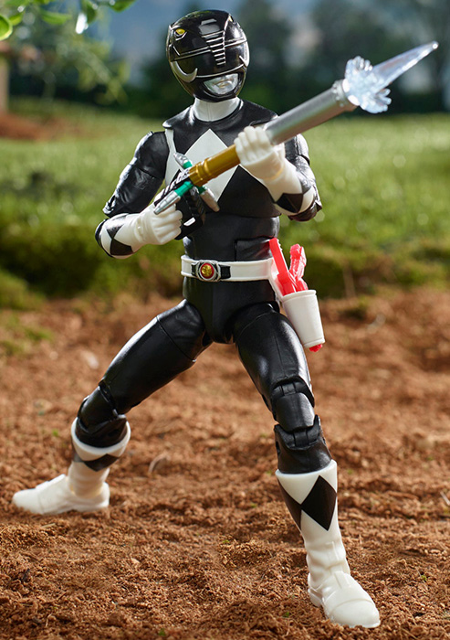 Black Ranger Adam Park 6-inch Scale Lightning Collection | Mighty Morphin Power Rangers | Hasbro 