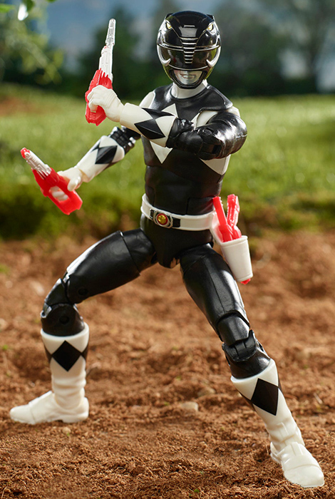 Black Ranger Adam Park 6-inch Scale Lightning Collection | Mighty Morphin Power Rangers | Hasbro 