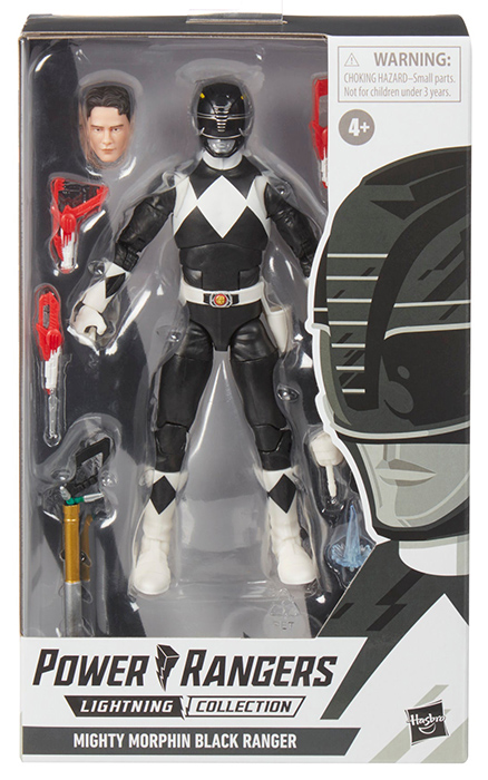 Black Ranger Adam Park 6-inch Scale Lightning Collection | Mighty Morphin Power Rangers | Hasbro 