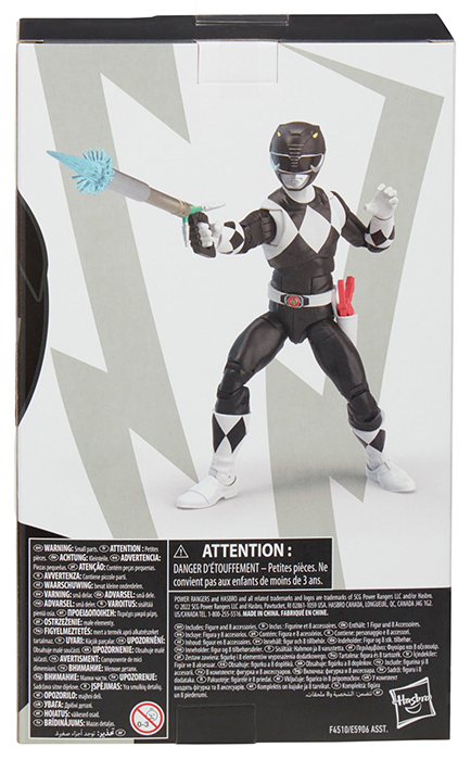 Black Ranger Adam Park 6-inch Scale Lightning Collection | Mighty Morphin Power Rangers | Hasbro 