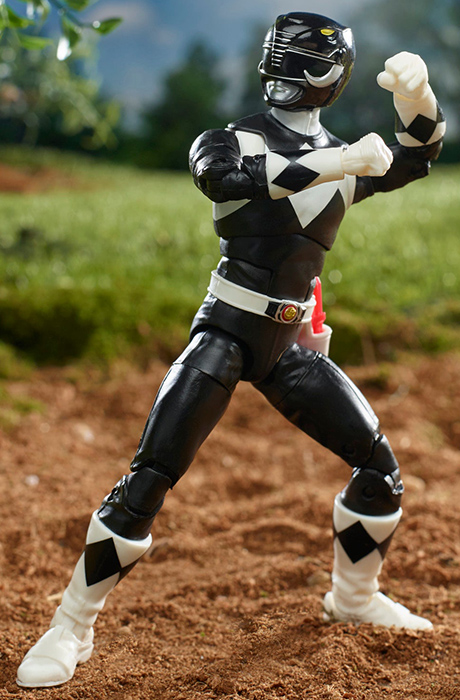 Black Ranger Adam Park 6-inch Scale Lightning Collection | Mighty Morphin Power Rangers | Hasbro 