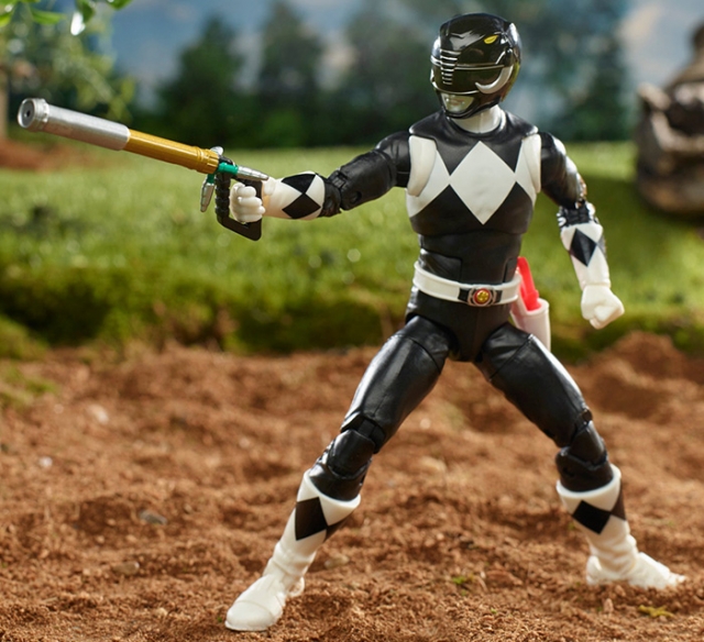 Black Ranger Adam Park 6-inch Scale Lightning Collection | Mighty Morphin Power Rangers | Hasbro 