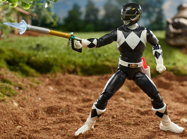 Black Ranger Adam Park 6-inch Scale Lightning Collection | Mighty Morphin Power Rangers | Hasbro 