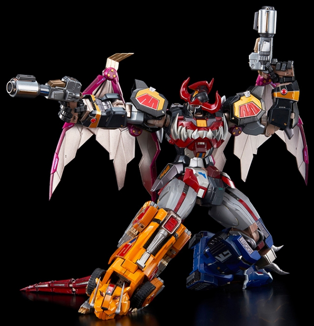 Dino Megazord Go! Kara Kuri Combine | Mighty Morphin Power Rangers | Flame Toys