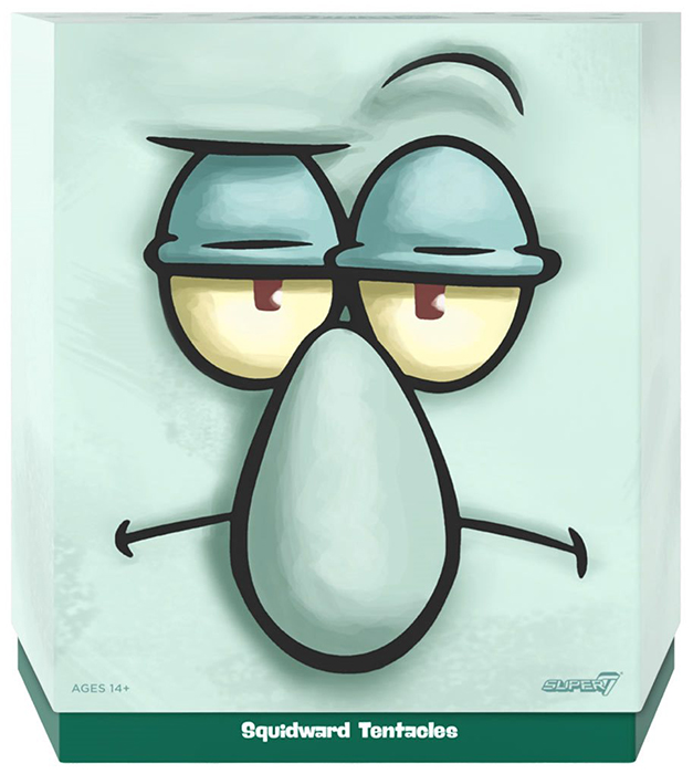 Squidward Tentacles 7-inch Scale | SpongeBob SquarePants Ultimates | Super7