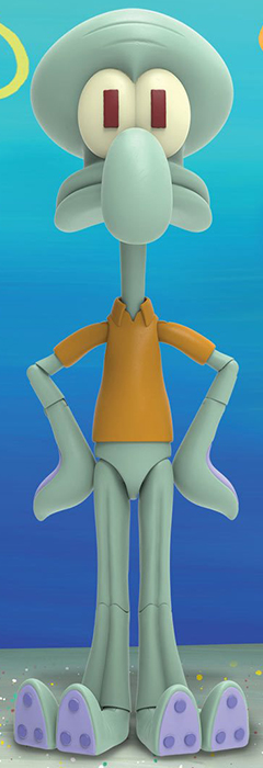 Squidward Tentacles 7-inch Scale | SpongeBob SquarePants Ultimates | Super7