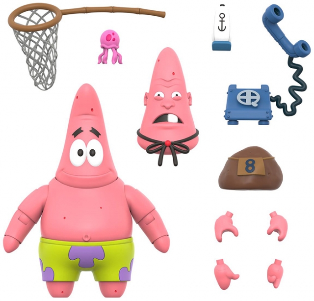 Patrick Star 7-inch Scale | SpongeBob SquarePants Ultimates | Super7