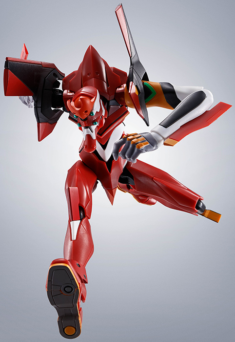 EVA Unit-02 Production Model (Beta/EVA-02) Robot Spirits | Rebuild of Evangelion | Bandai Spirits