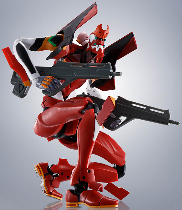 EVA Unit-02 Production Model (Beta/EVA-02) Robot Spirits | Rebuild of Evangelion | Bandai Spirits