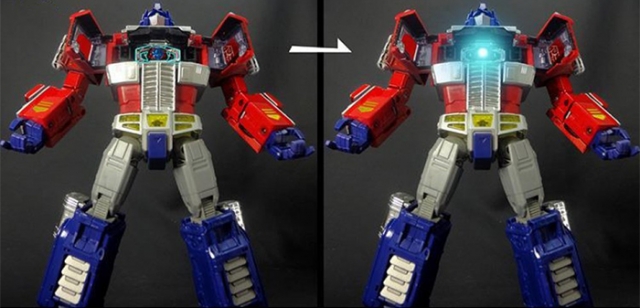 SFM02A Light Up Accessories for Masterpiece MP-10 Optimus Prime U.S. Version | Shadow Fisher | Upgrade Kit