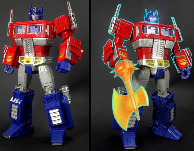 SFM02B Arm and Ax Upgrade Parts for Masterpiece MP-10 Optimus Prime U.S. Version | Shadow Fisher | Upgrade Kit