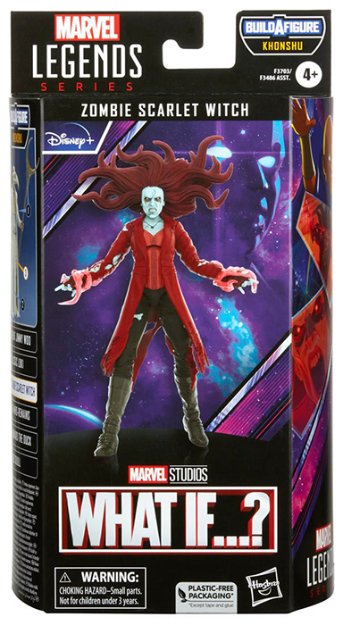 Zombie Scarlet Witch Khonshu BAF | What If...? | Marvel Legends