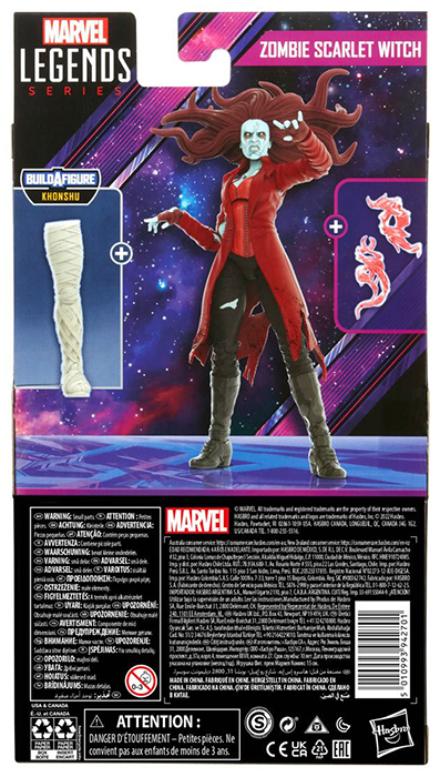 Zombie Scarlet Witch Khonshu BAF | What If...? | Marvel Legends