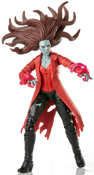 Zombie Scarlet Witch Khonshu BAF | What If...? | Marvel Legends