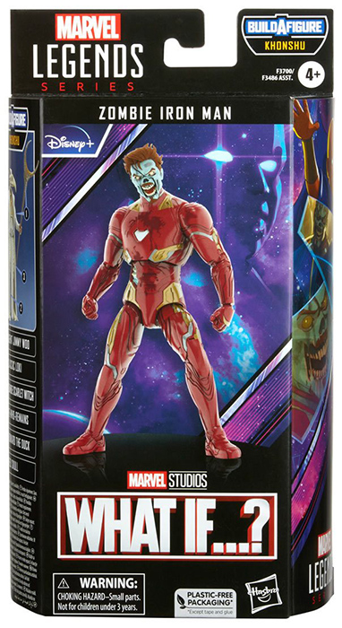 Zombie Iron Man Khonshu BAF | What If...? | Marvel Legends