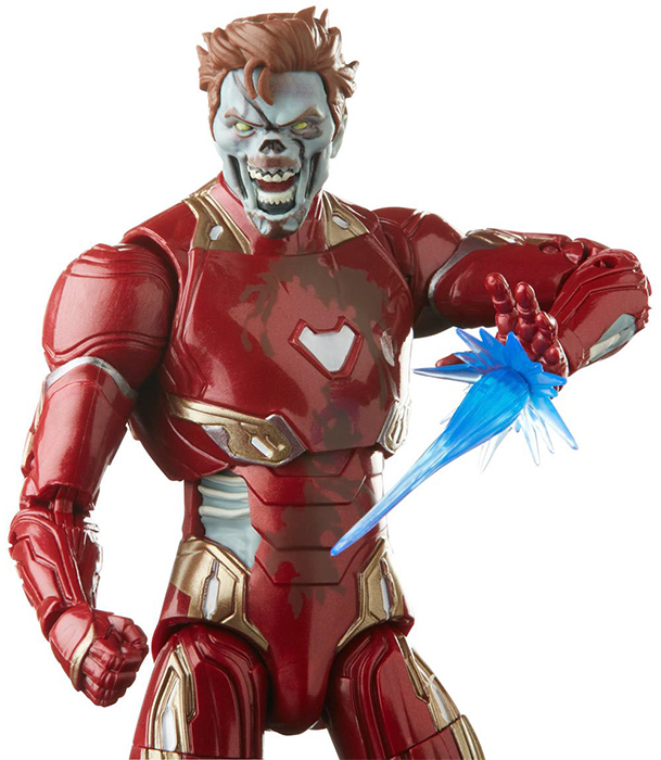 Zombie Iron Man Khonshu BAF | What If...? | Marvel Legends