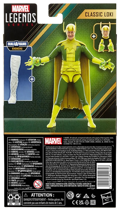 Classic Loki Khonshu BAF | Loki | Marvel Legends