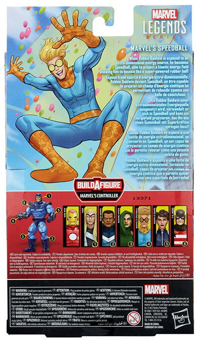 Speedball Classic Controller BAF | Marvel Legends