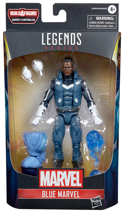 Blue Marvel Classic Controller BAF | Marvel Legends