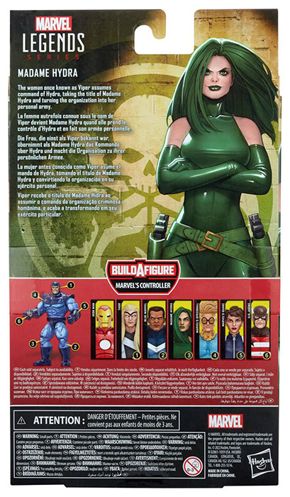 Madame Hydra Classic Controller BAF | Marvel Legends
