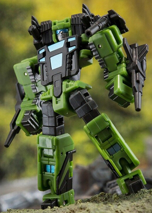 Sword Dancer DW-E07G Traveler Plane and DW-E08G Patriot Tank Set of 2 Green and Black Version | Dr. Wu