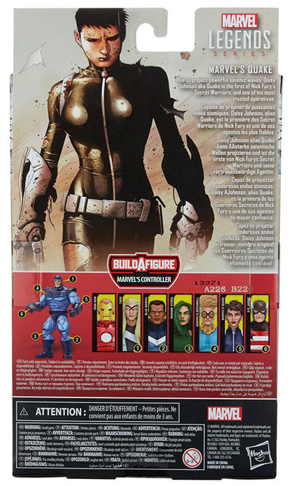 Quake Controller BAF | Secret Warriors | Marvel Legends