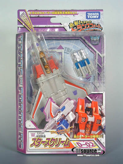 D-02 Starscream | Transformers Henkei Classics
