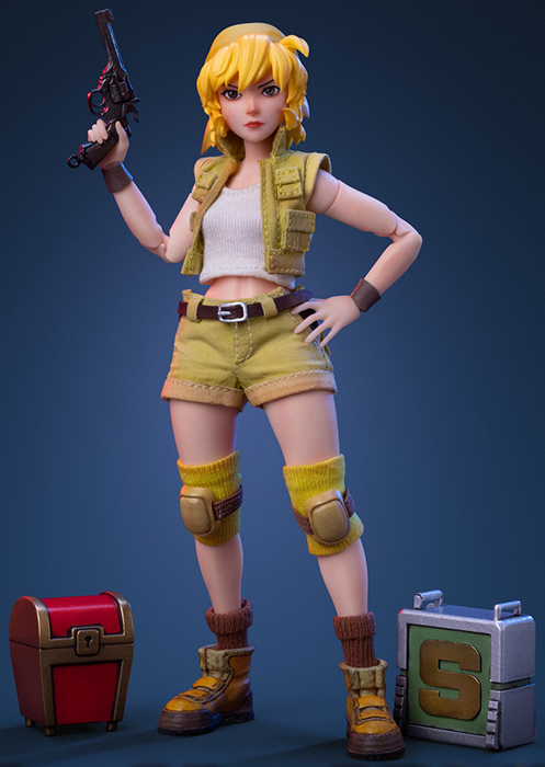 Eri Kasamoto 1/12 Scale | Metal Slug 3 | Tunshi Studio