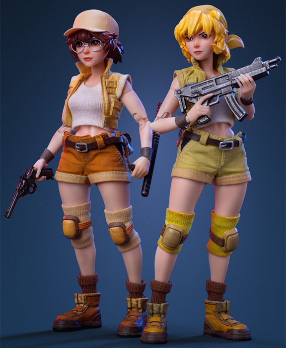 Eri Kasamoto 1/12 Scale | Metal Slug 3 | Tunshi Studio