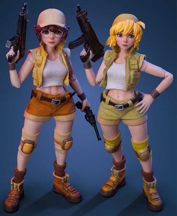 Eri Kasamoto 1/12 Scale | Metal Slug 3 | Tunshi Studio