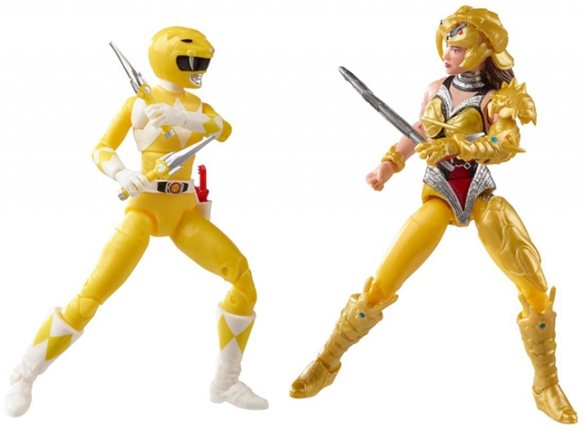 Yellow Ranger Vs. Scorpina Battle Pack Lightning Collection | Mighty Morphin Power Rangers | Hasbro 