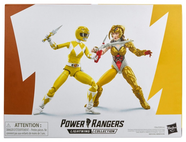 Yellow Ranger Vs. Scorpina Battle Pack Lightning Collection | Mighty Morphin Power Rangers | Hasbro 