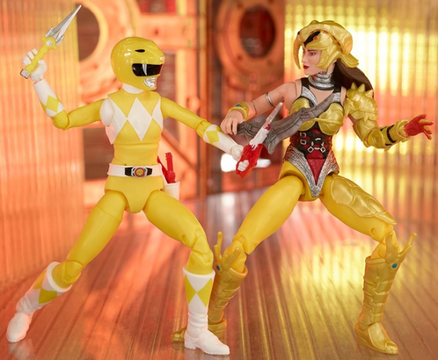 Yellow Ranger Vs. Scorpina Battle Pack Lightning Collection | Mighty Morphin Power Rangers | Hasbro 