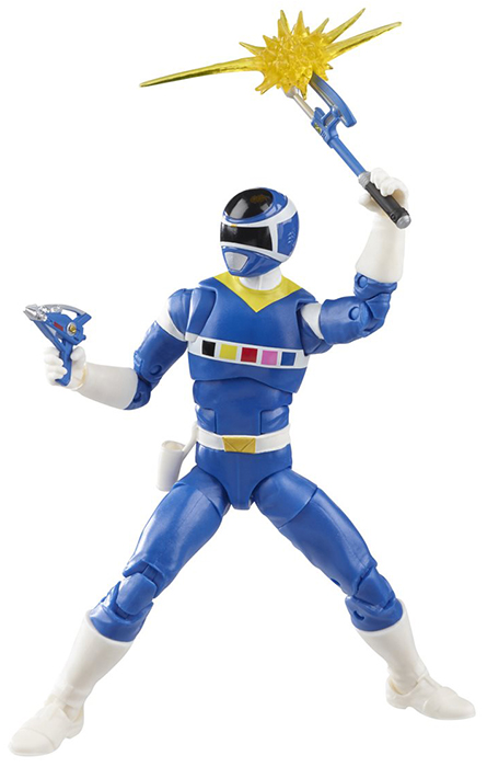 Blue Ranger Vs. Silver Psycho Battle Pack Lightning Collection | Mighty Morphin Power Rangers | Hasbro