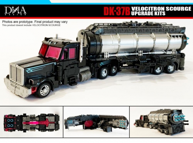 DK-37B Upgrade Kit for Transformers Legacy Laser Optimus Prime | Dna Design | Upgrade Kit