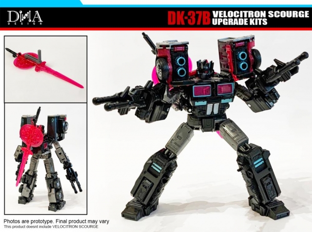 DK-37B Upgrade Kit for Transformers Legacy Laser Optimus Prime | Dna Design | Upgrade Kit