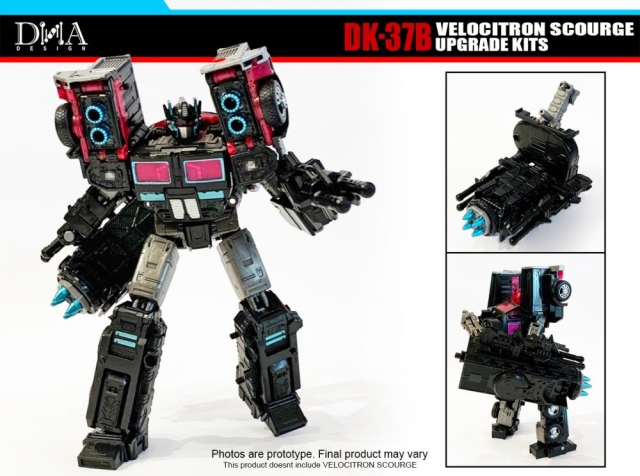 DK-37B Upgrade Kit for Transformers Legacy Laser Optimus Prime | Dna Design | Upgrade Kit