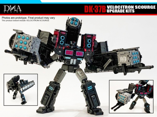 DK-37B Upgrade Kit for Transformers Legacy Laser Optimus Prime | Dna Design | Upgrade Kit