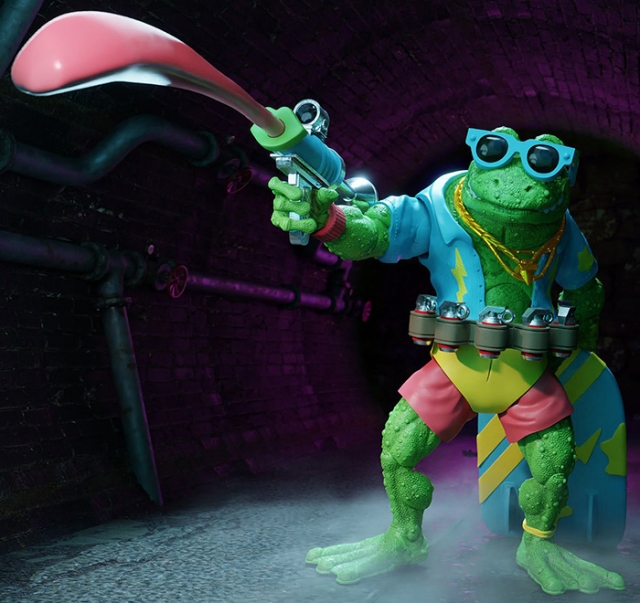 Genghis Frog 7-inch Scale | Teenage Mutant Ninja Turtles Ultimates | Super7