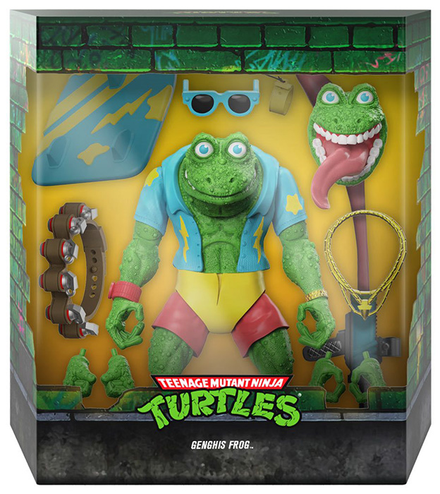 Genghis Frog 7-inch Scale | Teenage Mutant Ninja Turtles Ultimates | Super7