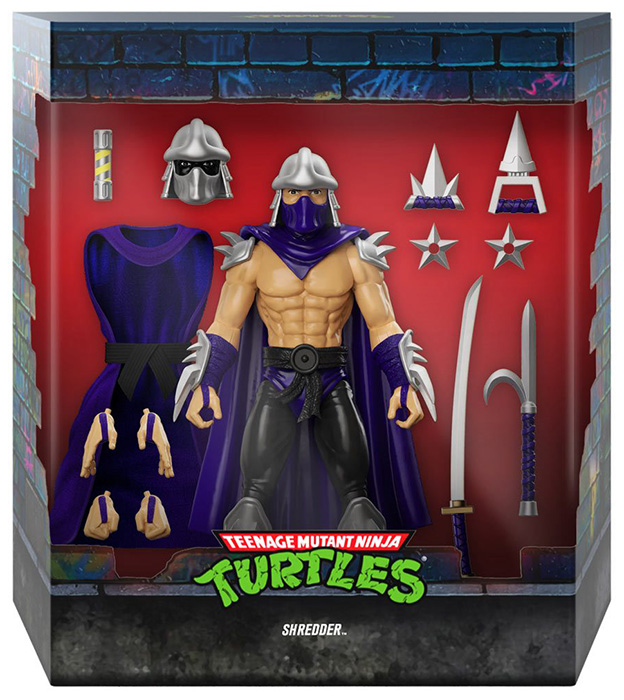 Shredder 1987 Cartoon Armor 7-inch Scale | Teenage Mutant Ninja Turtles Ultimates | Super7