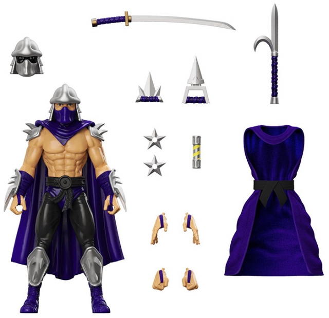 Shredder 1987 Cartoon Armor 7-inch Scale | Teenage Mutant Ninja Turtles Ultimates | Super7
