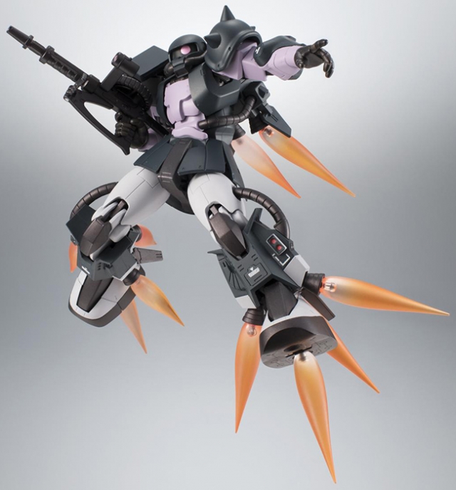 MS-06R-1A ZAKU II High Mobility Type Black Tri Stars A.N.I.M.E. Version Robot Spirits | Mobile Suit Variations | Bandai Tamashii Nations