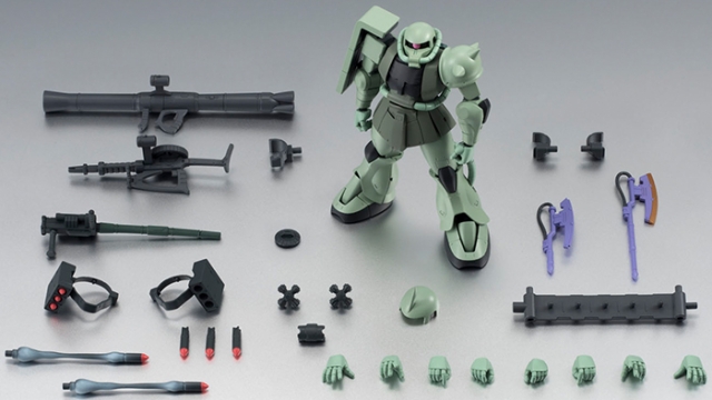 MS-06 ZAKU II A.N.I.M.E. Version Robot Spirits | Mobile Suit Gundam | Bandai Tamashii Nations