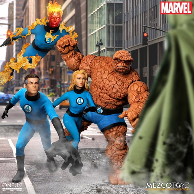 Fantastic Four Deluxe Steel Box Set One:12 Collective | Mezco Toyz
