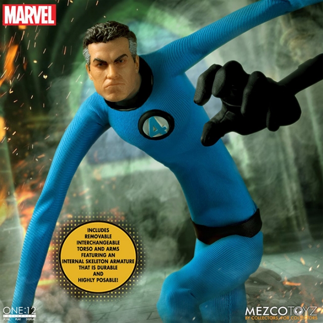 Fantastic Four Deluxe Steel Box Set One:12 Collective | Mezco Toyz
