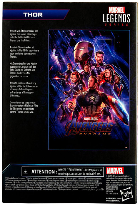 Thor 6-Inch Scale | Avengers: Endgame | Marvel Legends The Infinity Saga